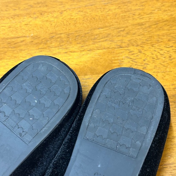 Birdies The Starling Black Velvet Loafers Flats Slip On Shoes Women Size 7.5 - Picture 8 of 8